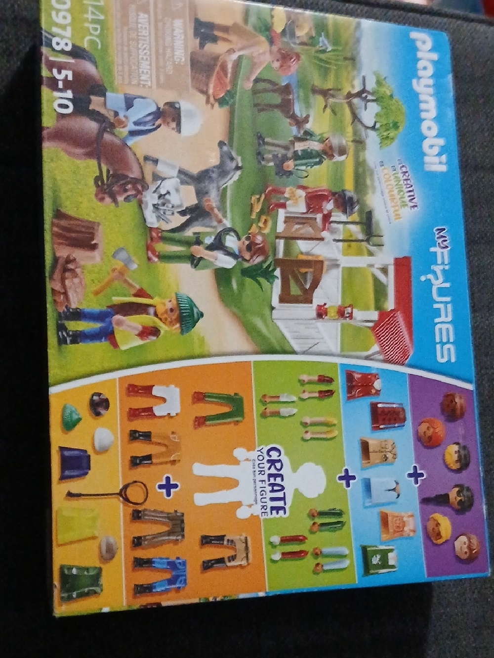 Playmobil Kids' Farm Figures Playset - Multi-Color
